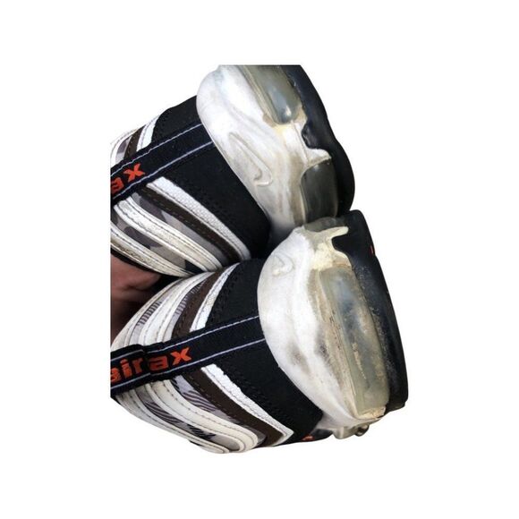 NIKE Air Max 97 Remix White Black Brown Size 11 - Picture 6 of 16